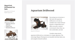Desktop Screenshot of driftwoodaquarium.com