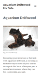 Mobile Screenshot of driftwoodaquarium.com